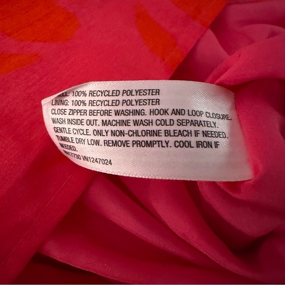 Kate Spade X Target Classic Rose Peplum Midi Dress Plus Size 22 NEW - Picture 4 of 5